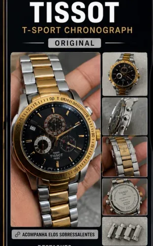 Tissot T-Sport Chronograph - Original - R$ 1.290
