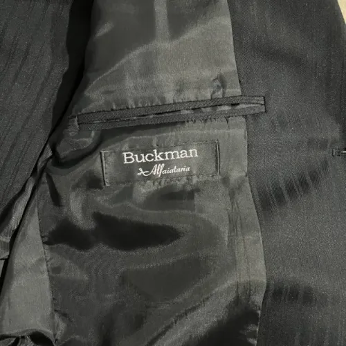 Terno Buckman Alfaiataria Risca de Giz Impecável | Elegância Premium