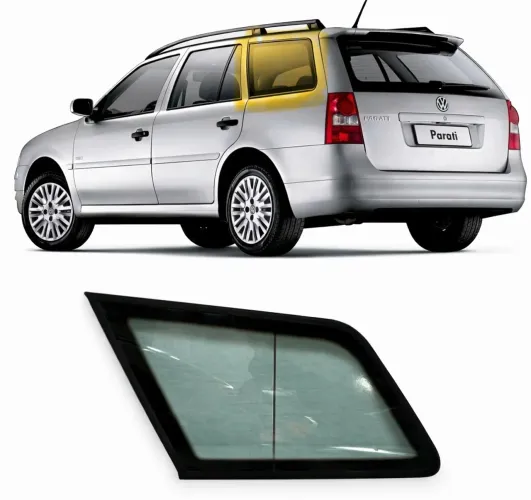 Vidro/janela Traseira Esquerda Parati Original- 1997 Á 2010