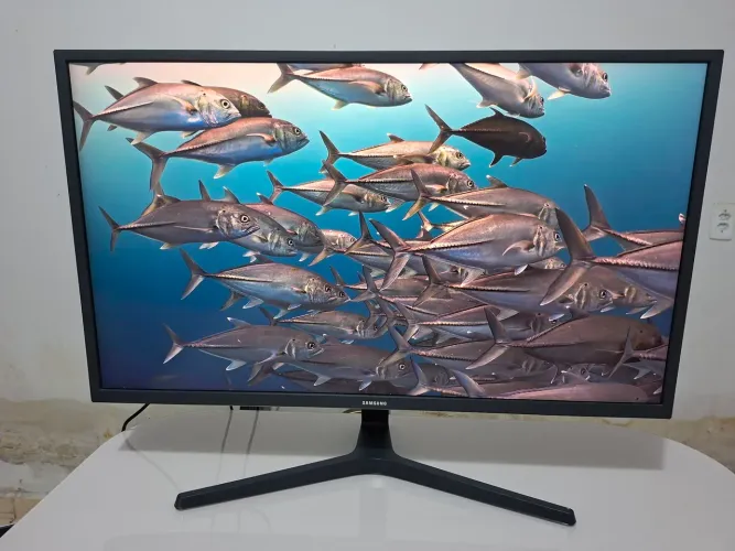 Monitor Samsung 32" 4K UHD - Painel VA Profissional - Seminovo