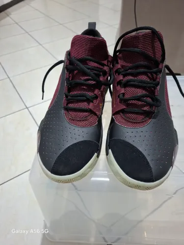 Tênis de basquete Adidas D.O.N Issue 5 - (Preto+Roxo).