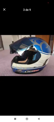 Capacete LS2 e kit
