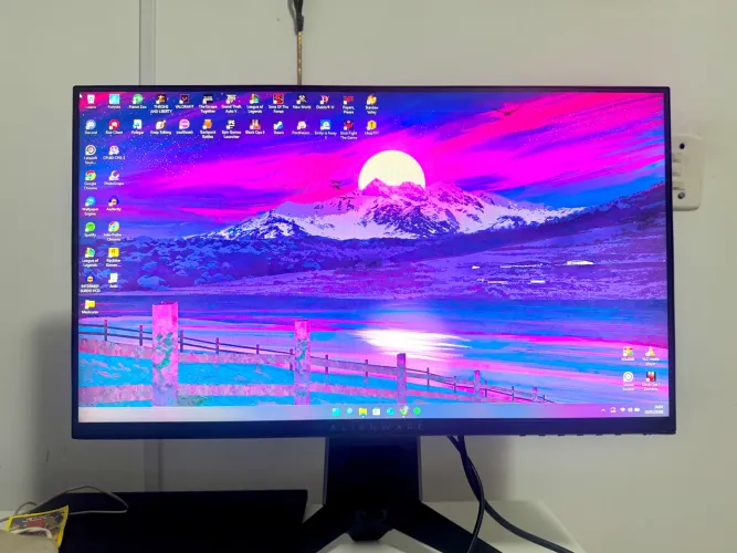 Monitor Gamer Profissional Alienware  Aw2518hf 24.5" 240hz 1ms