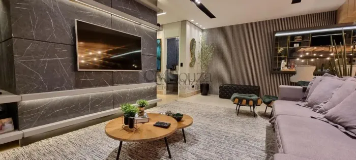 Apartamento para alugar no Ed. Cambridge Village  3 suítes, 151m², 2 vagas  Gleba Palhano,