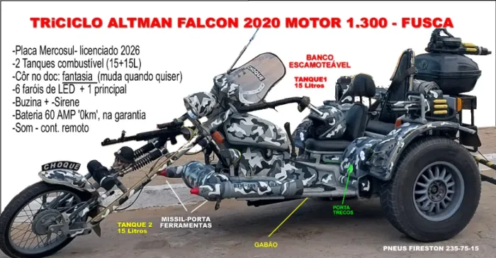 Triciclo Atman Falcon