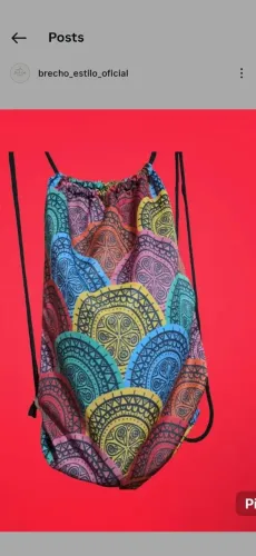 Mochila para malhar