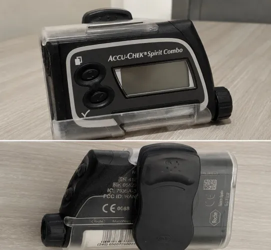 Bomba de Insulina Accu-Chek Spirit Combo Original