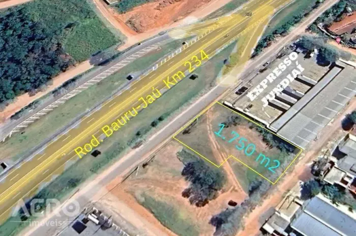 Terreno de frente para a Rodovia Bauru - Jaú