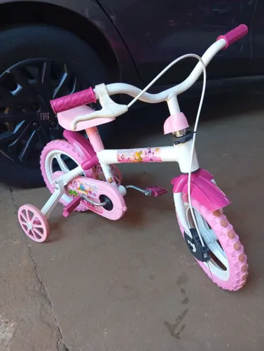 Bicicleta infantil rosa