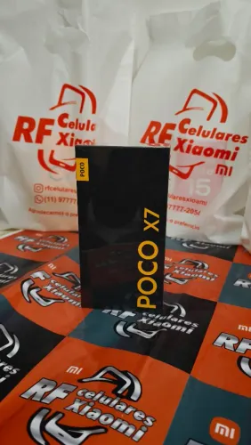 Poco X7/ 256GB/8GB/5G/ 1 ano de garantia, nota fiscal