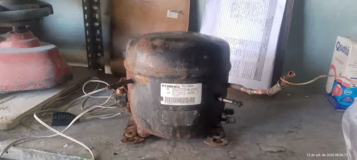 Vendo motor funcionando, Embraco