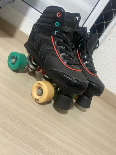 Patins oxelo, 04 rodas !
