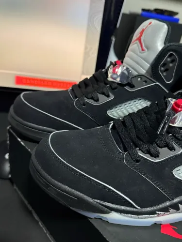 Tênis AIR JORDAN 5 Black Metalic