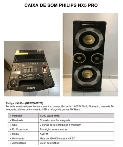 Som nx5 Philips