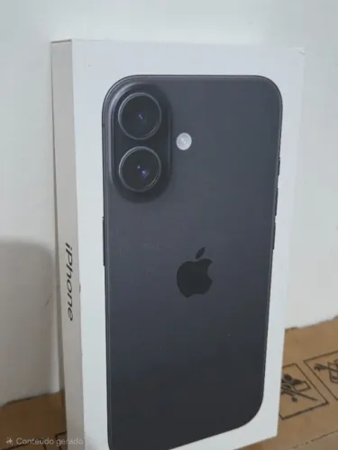 IPHONE 16 512GB NACIONAL, LACRADO, COM NOTA FISCAL E GARANTIA APPLE
