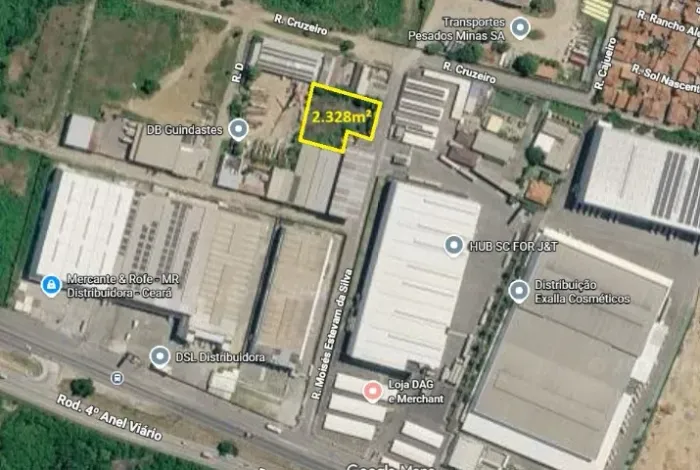 Terreno 2.328m² para Alugar - Ancuri, Fortaleza - R$10.000,00