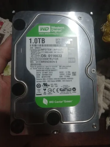 Hd 1tb 64mb wd10ears