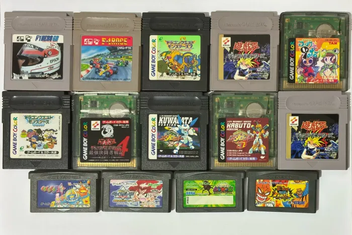 Lote 14 jogos game boy GBA GBC originais jpn
