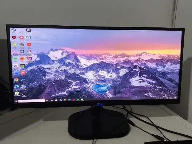 Monitor LG 25 Ultrawide 25UM58-P Gamer Full-HD 21:9 Preto