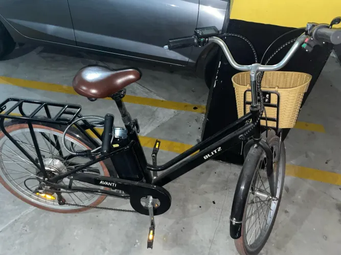 Bicicleta Elétrica Blitz Avanti Aro 26 Motor 350W (motivo mudança)