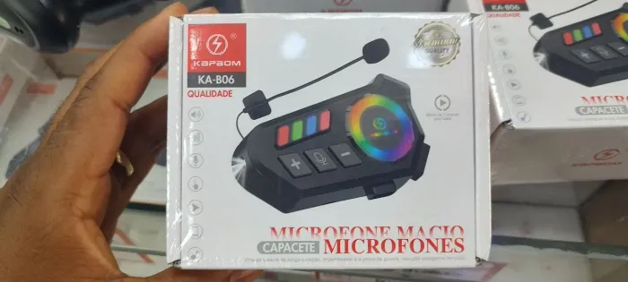 Fone para capacete novos laclados ( entrego)