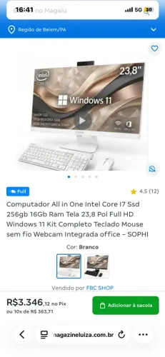 ALL IN ONE PC