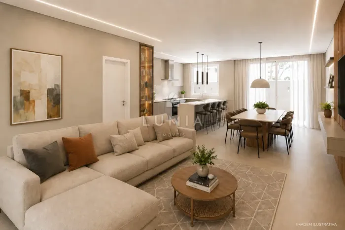 Casa em condomínio 3 suítes à venda no Boa Vista - Curitiba/PR