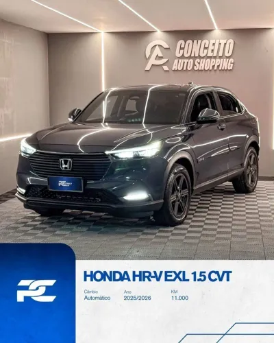 Honda HR-V EXL 1.5 Sensing 16V 5P Aut. 2026