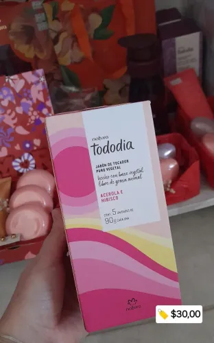 Caixa sabonete natura tododia