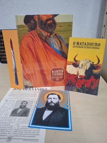 Martín Fierro José Hernández Kit CLC Capa Dura + O Matadouro