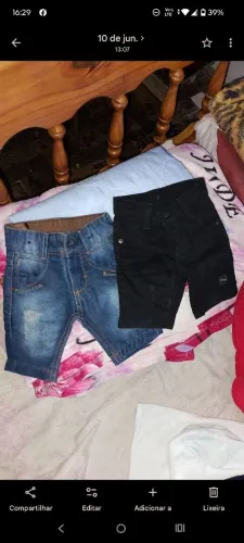 Lote de roupa ,Kenner e banheira