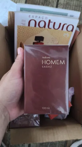 Natura Homem Sagaz, um deo parfum masculino de 100 ml.