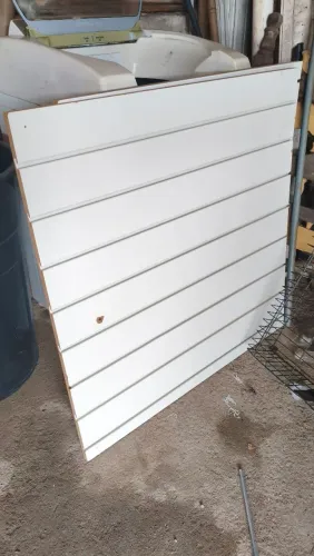Painel canelado 90 cmx 90 cm canaletado