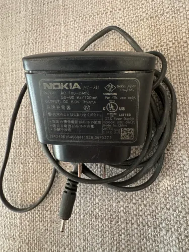 Carregador Nokia AC-3U 5v