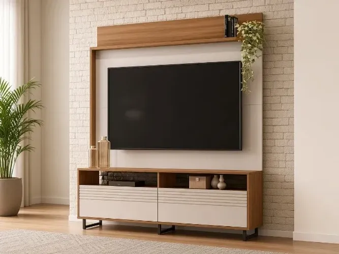 Home NT 1300 1,60m p/ TV até 65" (NOVO A PRONTA ENTREGA)