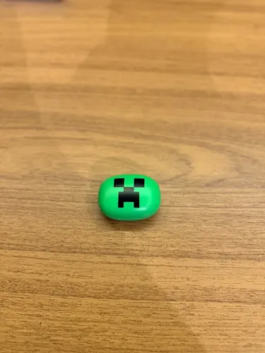 Fone de ouvido in-ear bluetooth Minecraft