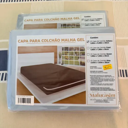 Capa para colchão cama solteiro