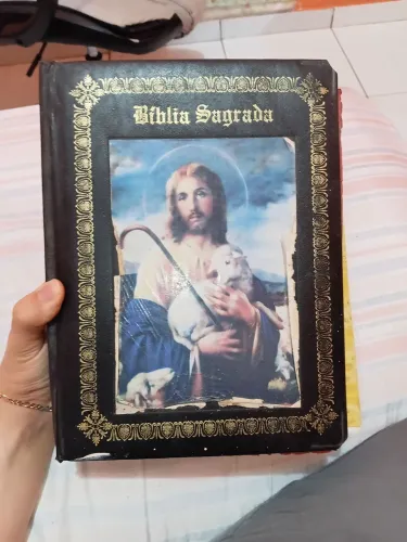 Bíblia Sagrada Edição especial dourada católica