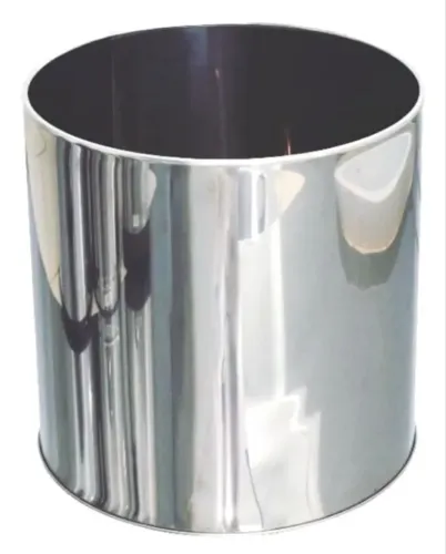 Cachepot Inox Para Plantas Espelhado (50x50)