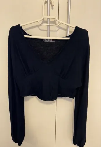 Cropped manga longa
