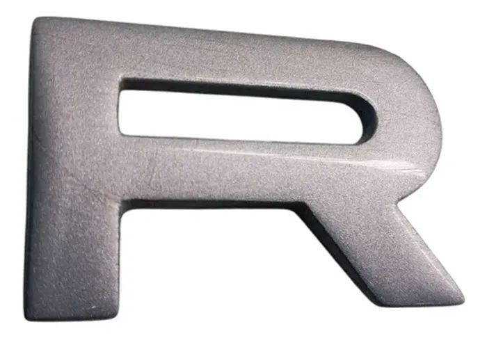 Emblema Letra R Land Rover Evoque Ano 2014