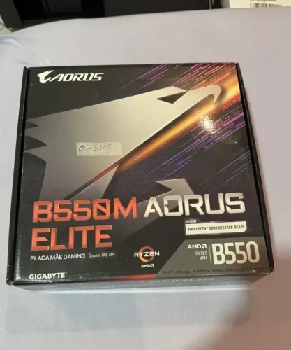 Placa mãe b550m aorus elite