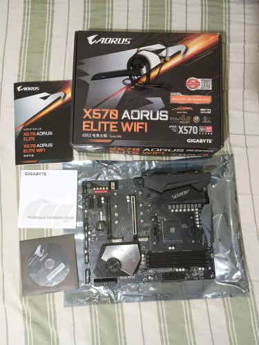 Placa Mae Gigabyte Aorus x570 Elite Wifi