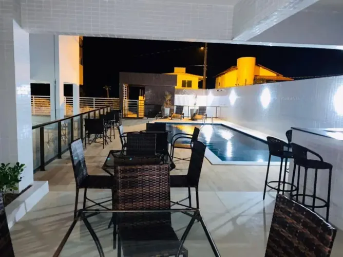 Apartamento Mobiliado com Vista Definitiva para o mar à venda em Praia Bela PB