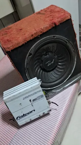 Caixa de 10" Falcon 100 rms + modulo