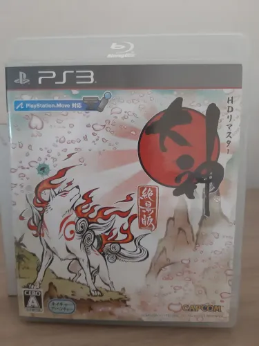 Okami Zekkeban (HD) PS3 Japonês Completo com Manual e Encarte