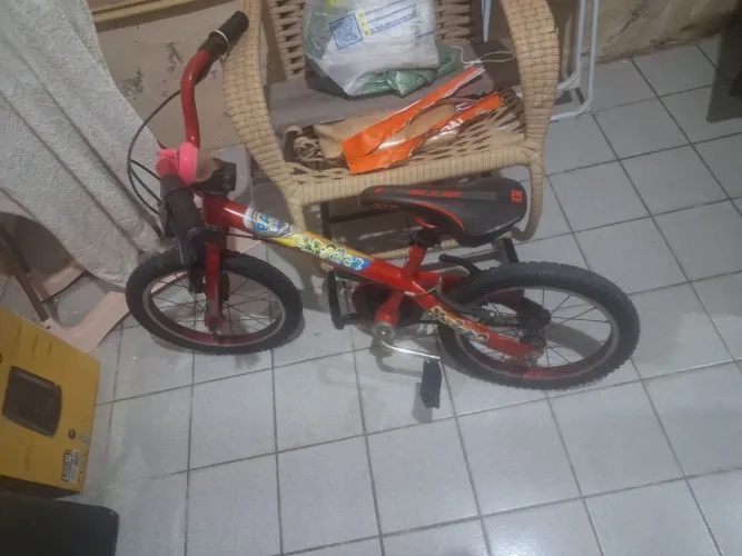 Bicicleta infantil patrulha canina unissex