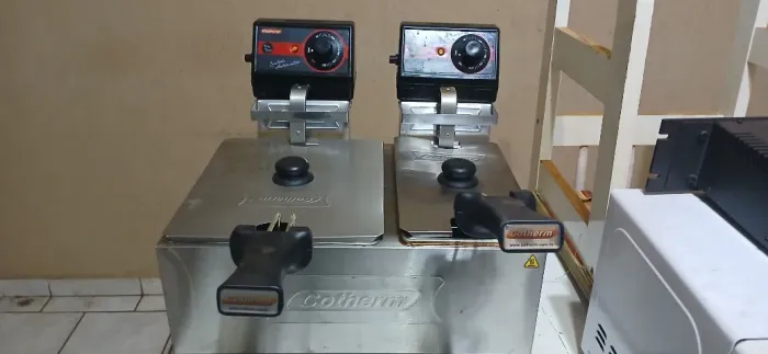 SEMINOVA Fritadeira profissional elétrica 3l e 5l COTHERM