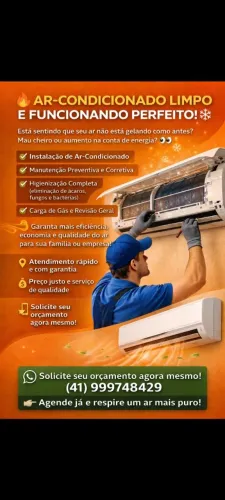 Instalação de ar condicionado