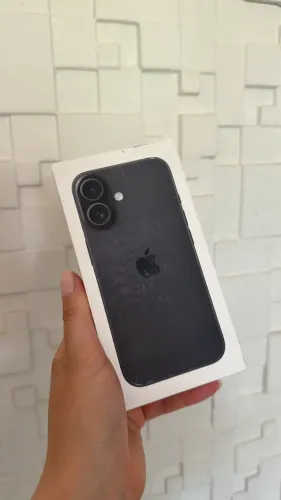 IPHONE 16 128GB BLACK | NOVO | LACRADO
